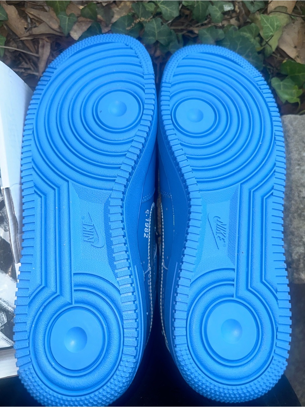 Men’s AF1 Off-White University Blue - Picture 9 of 9